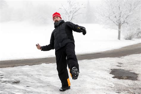 Avoid the Dangers of Slipping On Ice | NEOS Overshoe Canada