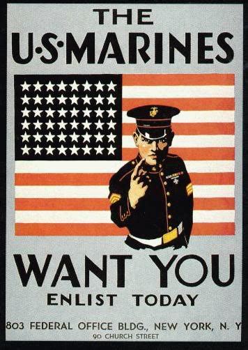 See more ideas about marine poster, military poster, us marines. Retro Marine Corps Recruiting Poster | Semper Fi Parents