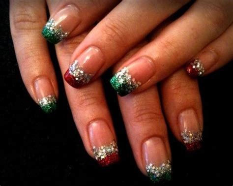 Simply Elegant Christmas Nails Nails Pinterest