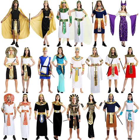 Adult Party Cosplay Ancient Arabian Ancient Egypt Egyptian Pharaoh King Empress Cleopatra Queen