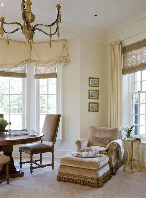 Bay window ideas will help you to enjoy #window the area around your bay window curtains and bay window treatments. Wide window treatments for Creating a Tempting Visage in ...