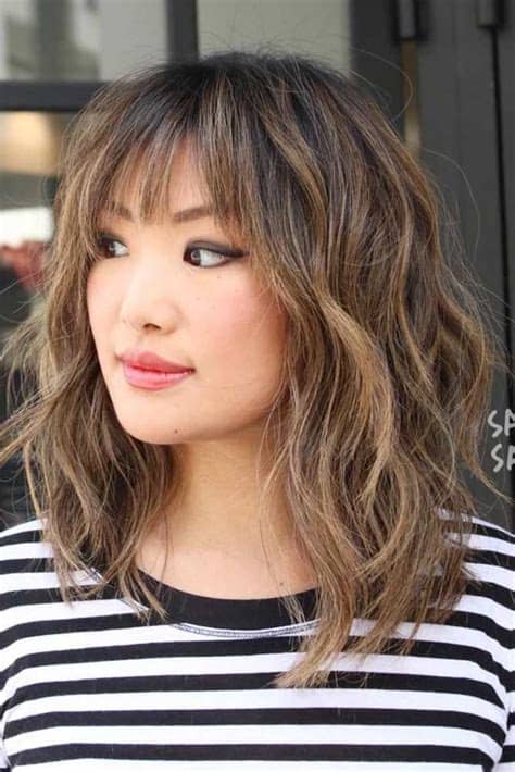 Here are trendy ideas for wavy and straight, shaggy and sleek, balayage and ombre long hairstyles with layers and bangs. Pin on Hairstyles
