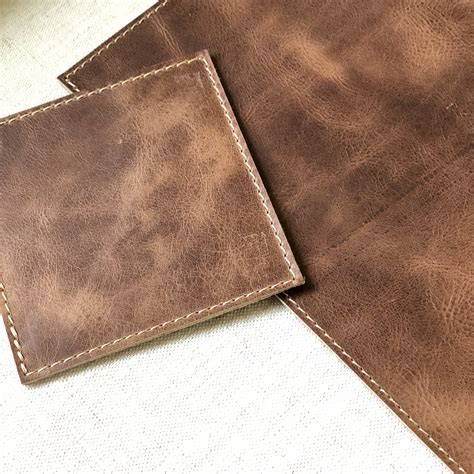 Leather Placemats * Dinner wear * Kitchen Accessories *Real Leather ...