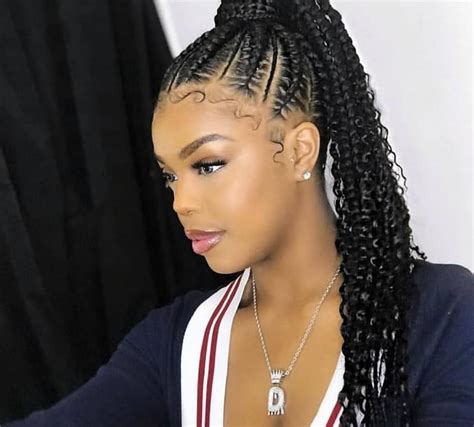 17 Boho Chic Braided Ponytail Styles With Weave HairstyleCamp