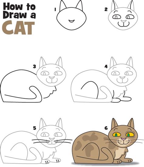 How To Draw A Cat Kid Scoop