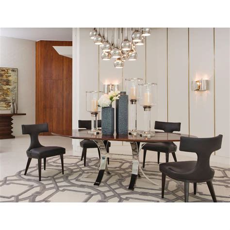 Find new modern & contemporary dining chairs for your home at. Truman Modern Classic Black Leather Upholstered Anvil ...