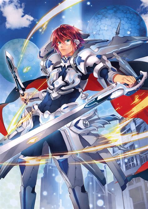 Hd Wallpaper Anime Boy Armor Swords Redhead Flame Adult Sport
