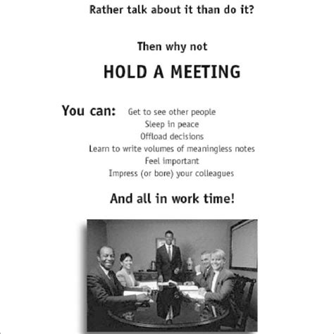 Meetings The Practical Alternative To Work Download Scientific Diagram