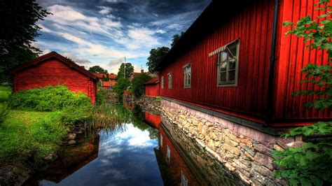 Red Village Wallpapers Hd Wallpapers Id 500