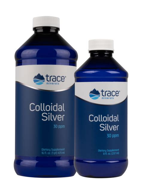 Colloidal Silver 30 Ppm 8oz Graces Nutrition