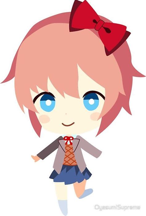 Sayori Chibi Chibi Anime Chibi Literature Club