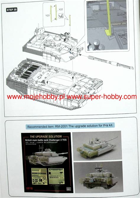 British Main Battle Tank Challenger 2 Tes Rye Field Model Rm 5039