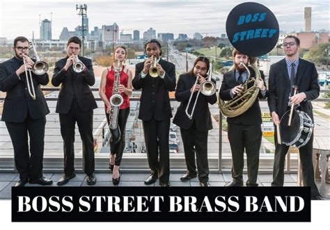 The grooves band has been touted as the best of austin bands for weddings and corporate parties with their fun high energy dance sets. Austin Wedding Entertainment Spotlight: Boss Street Brass Band | Brass band, Wedding ...