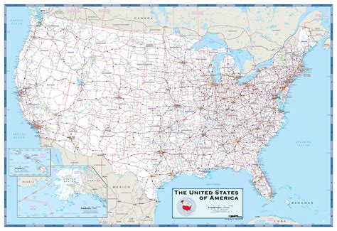 Us Map Us Road Map Interstate Highways In The United States Gis