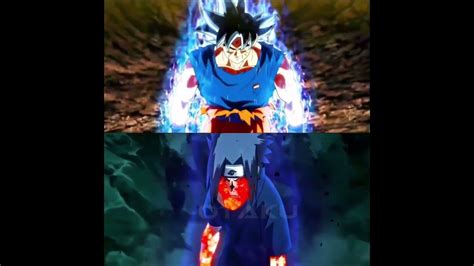 Goku Vs Sasuke Goku Anime Dragonball Animeedit Sasuke