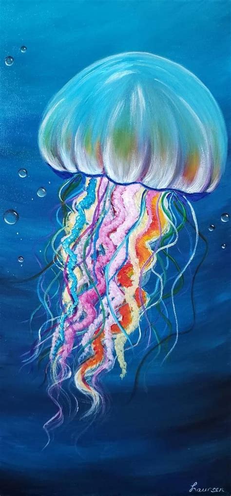 Shopartworkbym Jellyfish Painting