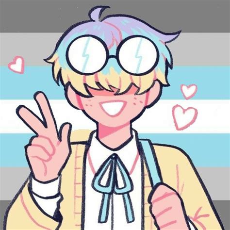 Cute Bf Pfp Nerd Demiboy Icon Uwu In 2021 Experisets