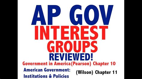 Everything you need to know about the 2020 ap gov exam. AP GOV Review Chapter 10 Interest Groups - YouTube