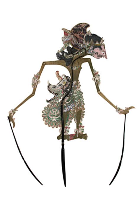 Shadow Puppet Wayang Purwa By Indonesian David Barnett Gallery