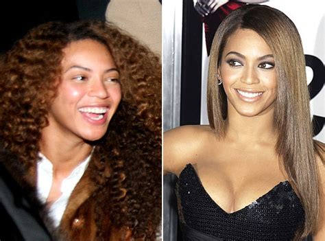 Beyonce No Make Up Vs With Make Up Beyonce Without Makeup