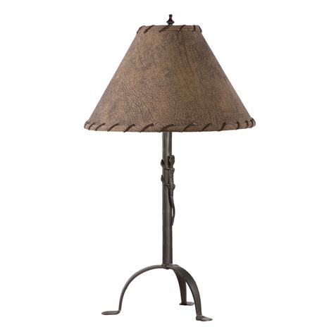 Each iron lamp comes from there is nothing like a rustic wrought iron lamp to bring old west flavor. Wrought Iron Gecko Table Lamp by Stone County Ironworks