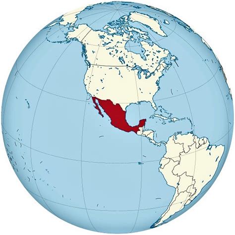 Mapa De Mexico En El Mundo Continentes Y Oceanos Mapa De Mexico Images