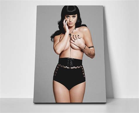 Katy Perry Poster Canvas Or Banner Etsy