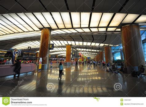 Interior Of Airport Changi Singapore 2 Editorial Photography Image