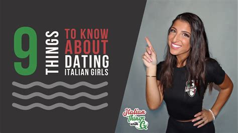 Things To Know About Dating Italian Girls Youtube