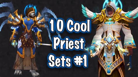 Jessiehealz 10 Cool Priest Transmog Sets 1 World Of Warcraft Youtube