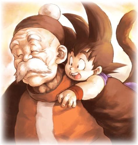 Grampa Gohan And Son Goku Dragon Ball Goku Dragon Ball Z Dragon Ball Gt