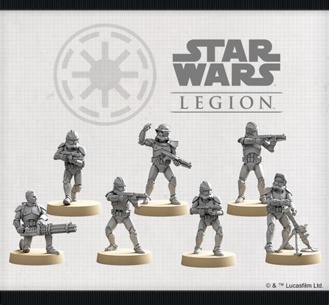 Star Wars Legion Phase Ii Clone Troopers Expansion Announced Bell