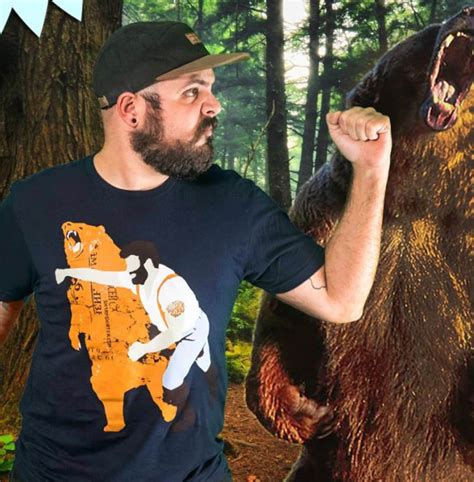 Cool T Shirt Graphic Tee Funny Shirt Gift For Him Bear Etsy