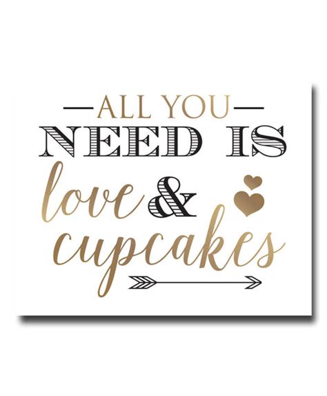 Love And Cupcakes Print Hypolita Co