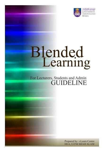 Virus incidents, malware and adware infections, file downloads, etc. Blended Learning Guideline - i-Learn Portal â UiTM e ...