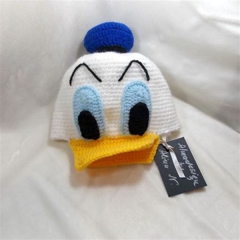 Donald Duck Hat Etsy UK