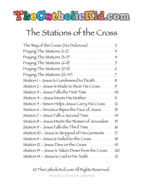 Stations Of The Cross Printable Pictures