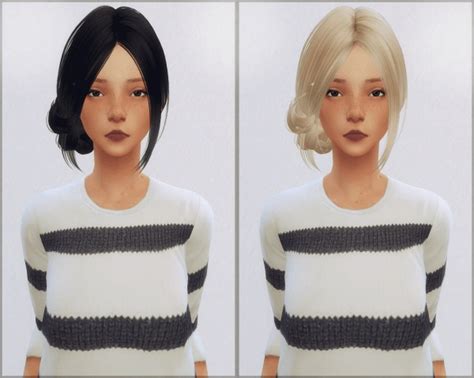 Ellie Simples Hairstyles ~ Sims 4 Hairs