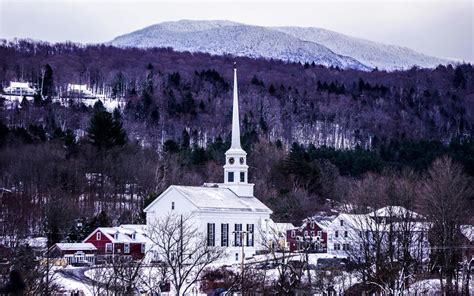 Winter In Stowe Vermont 6000x3754 Oc Imagesofvermont