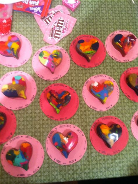 Valentines Day Heart Crayons Crayon Heart Valentines Day Hearts