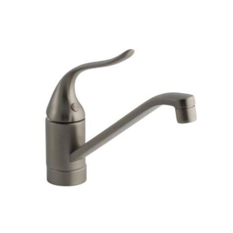Shop for brushed nickel sink faucet online at target. KOHLER Coralais Single-Handle Standard Kitchen Faucet in ...