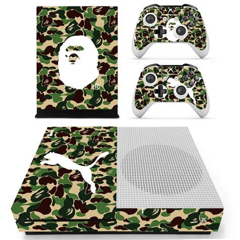 Chrome Gold Skin Sticker Decal For Xbox One S Console And Controllers