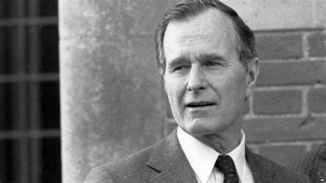 George Hw Bush Slams Rumsfeld And Cheney In New Biography Bbc News