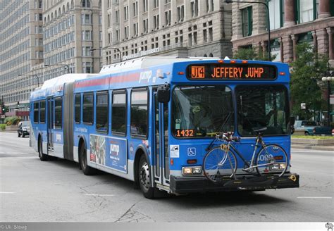 New Flyer De60lf Der Chicago Transit Authority Cta Buses And Trains