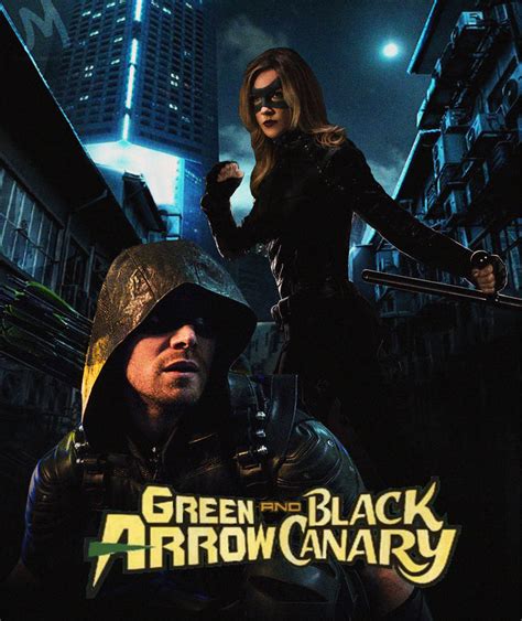 Green Arrow And Black Canary By Mayfuite On Deviantart