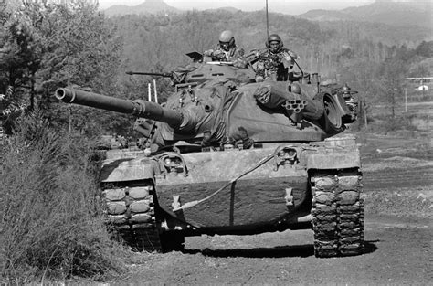 An Army M60a1 Main Battle Tank From The 5th Battalion 72nd Armor