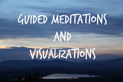 Free Meditation And Visualization Techniques