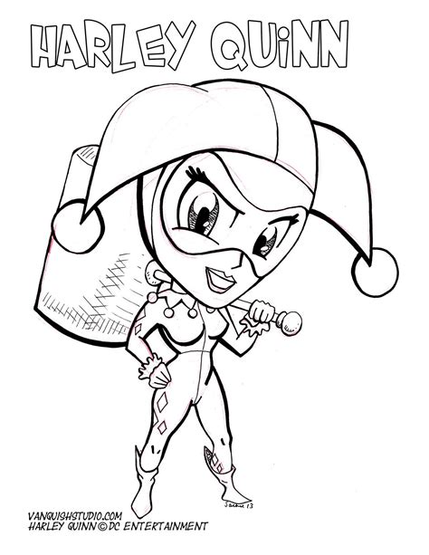 Free Printable Harley Quinn Coloring Pages Harley Quinn Coloring Pages Best Coloring Pages