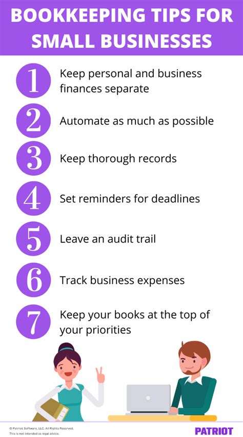 Bookkeeping Tips For Small Businesses 7 Tips To Keep In Mind