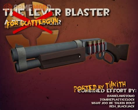 The Lever Blaster Scattergun Version Tf2 Skins Scout Gamemodd